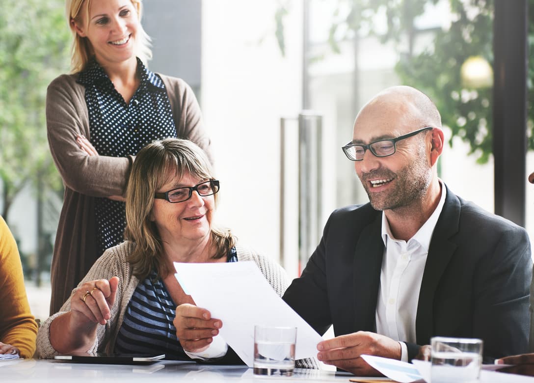 Image - Business meeting happy