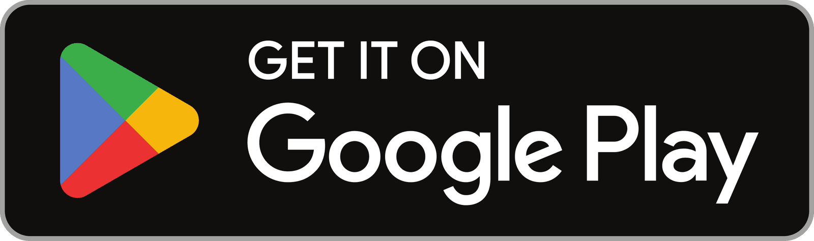Google Play, logo/button