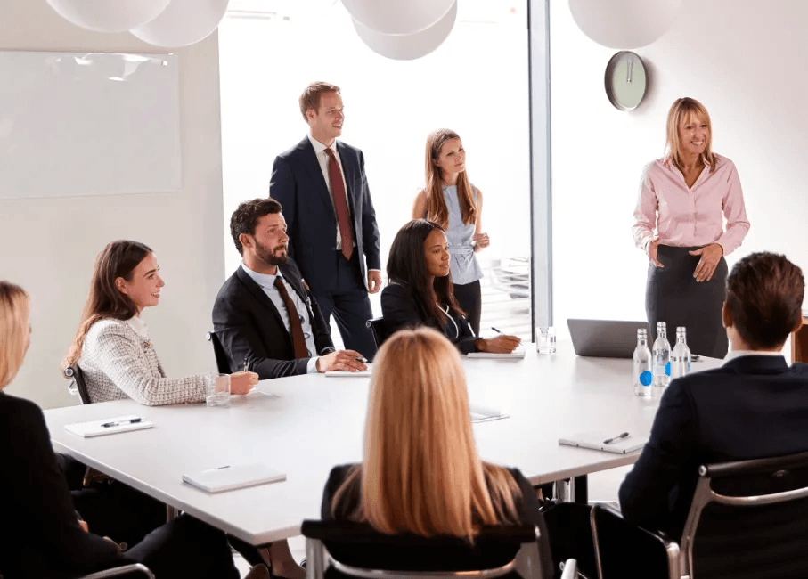 Image - Business people office meeting