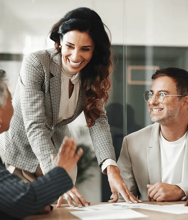 Image - Smiling business people