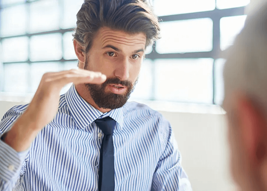 Image - Business man gesturing